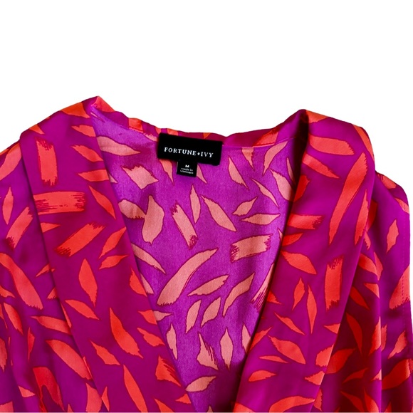 Wrap Dress Sz Med - Picture 12 of 16